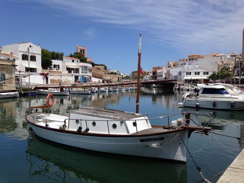 Hafen von Ciutadella. Menorca