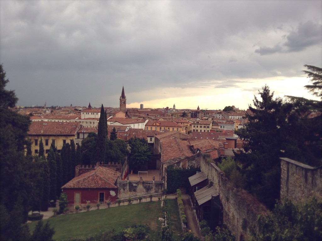 Ausblick vom Giardino Giusti, Verona | Julie Fahrenheit
