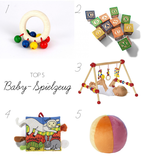 Top 5: Baby Spielzeug | Julie Fahrenheit