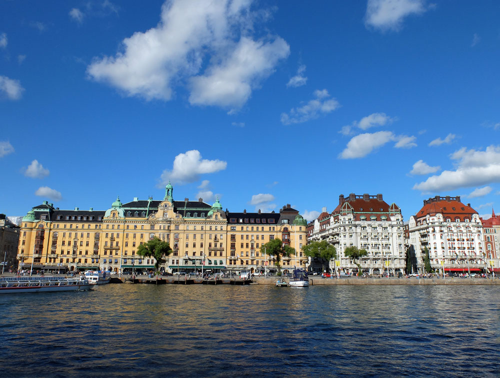 Stockholm vom Boot aus | Julie Fahrenheit