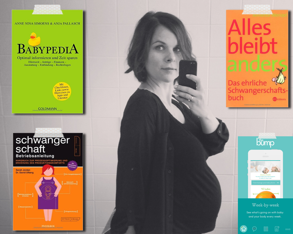 Drei Bücher für die Schwangerschaft (und eine App) | Julie Fahrenheit