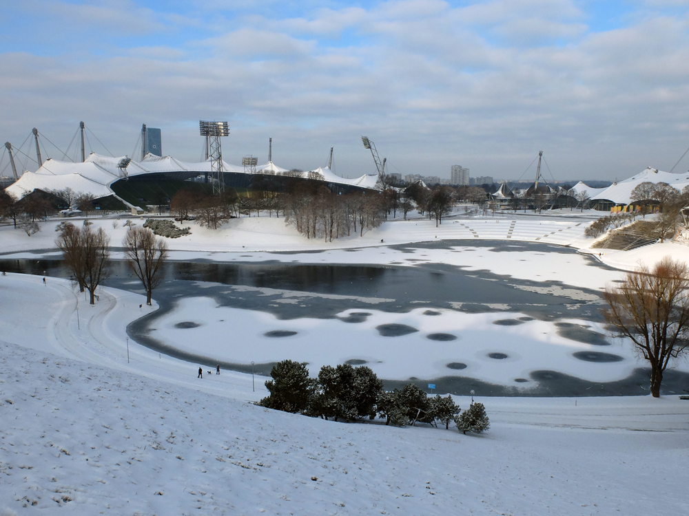 Winter im Olympiapark | Julie Fahrenheit