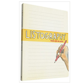 Listography Journal- Your Life in Lists | Julie Fahrenheit