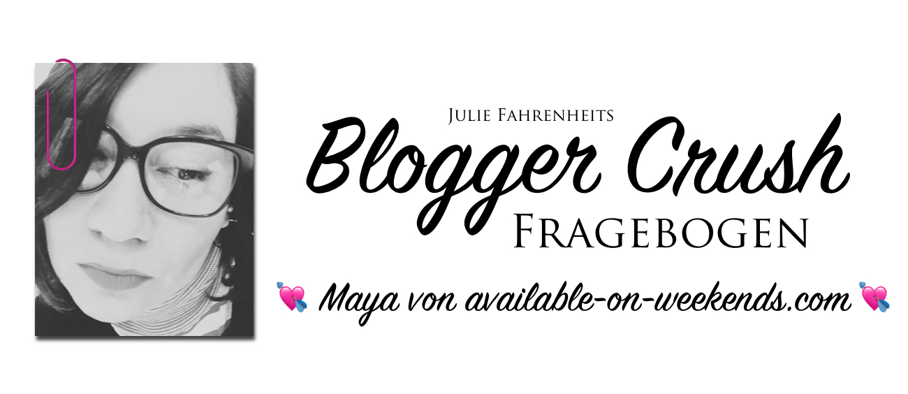 Blogger Crush | Julie Fahrenheit